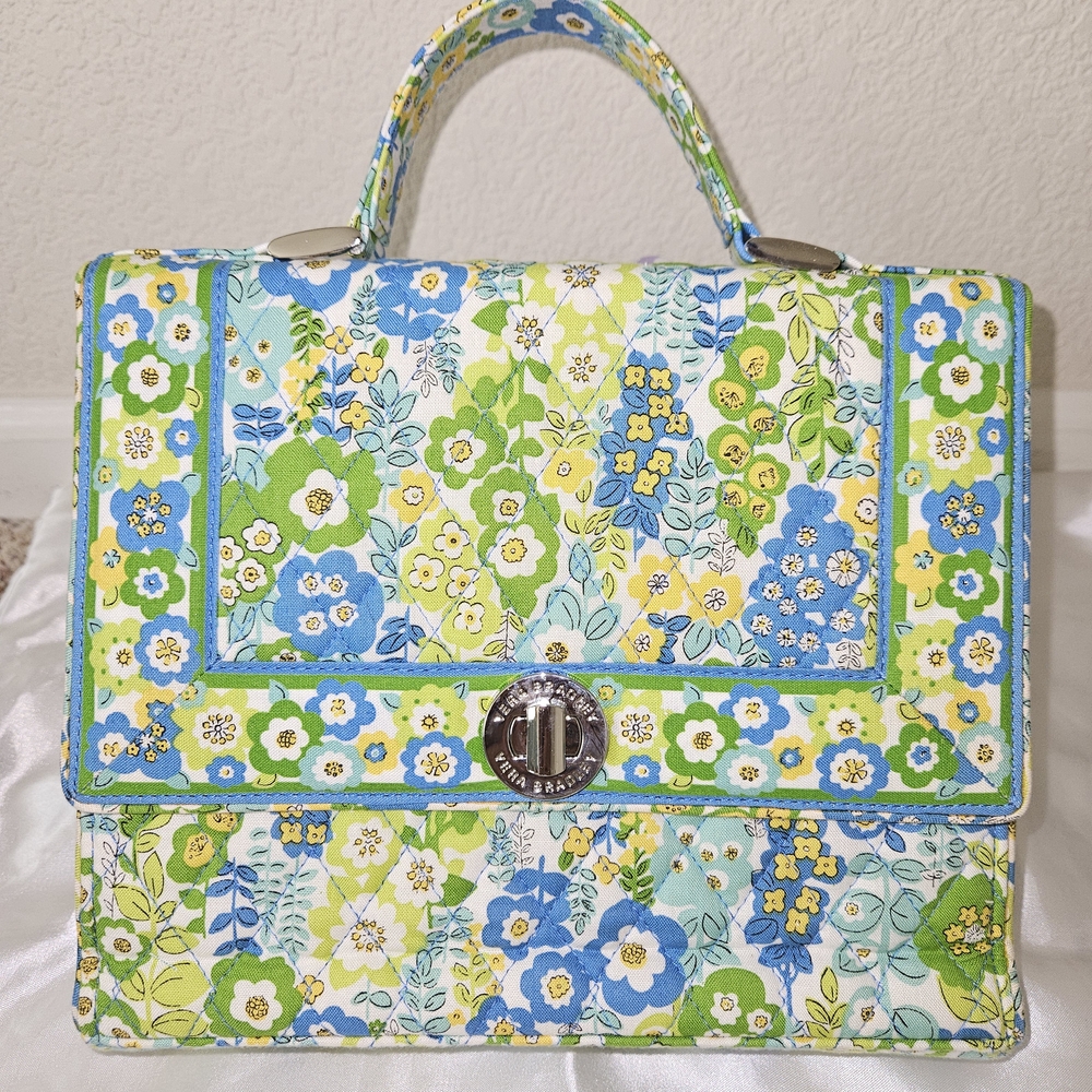 Vera Bradley English Meadow Womens Crossbody Multicolor Bag Floral Spring